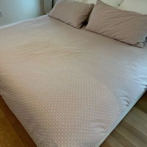 Nordstrom at Home Duvet cover and 2 shams